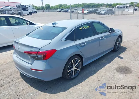 2024 Honda Civic Touring z USA, uszkodzony, nr VIN 2HGFE1F90RH329041